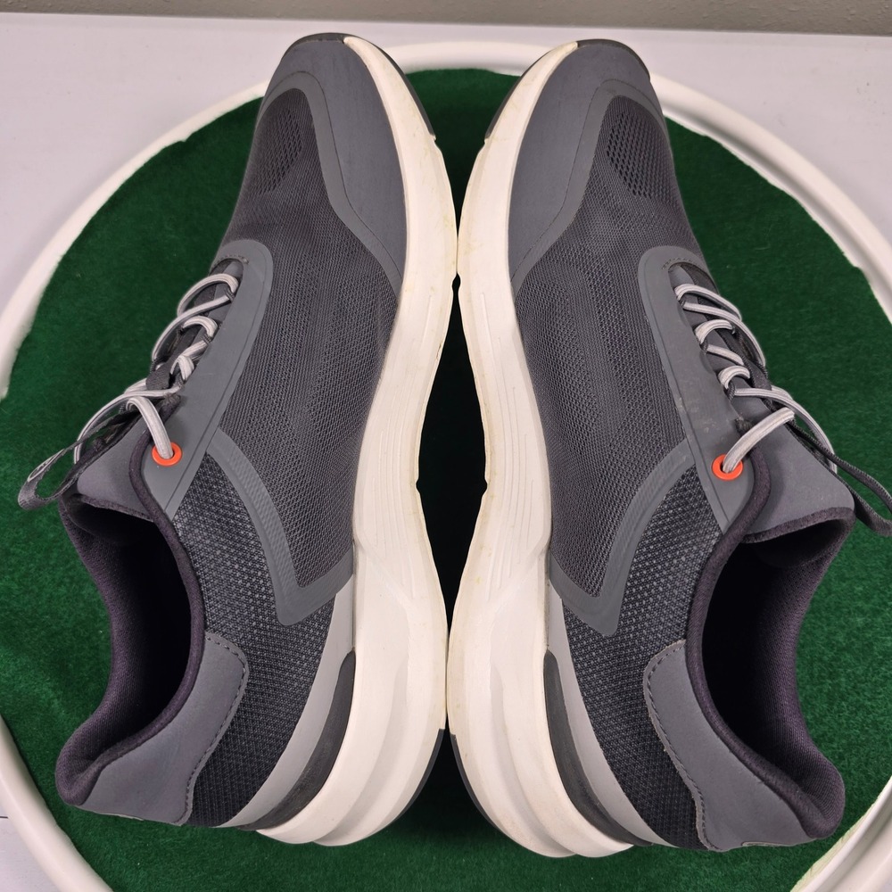 Peter Millar Hyperlight Apollo Sneakers Mens 10.5 Iron Grey MA23EF30 Slip On - Picture 4 of 11